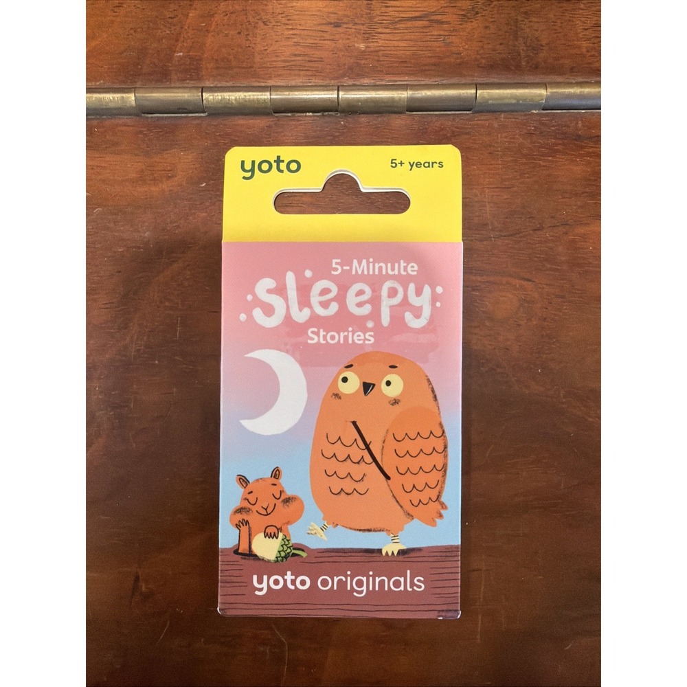 NEW Yoto Audio Player Card 5-Minute Sleepy Stories